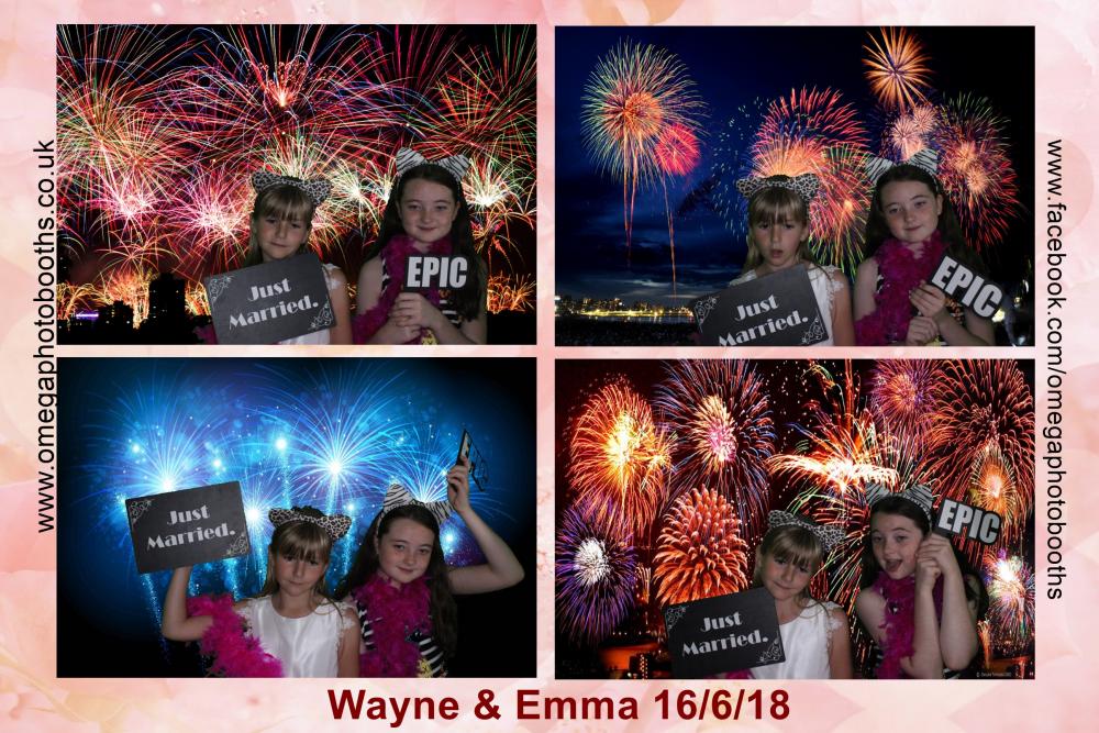 Emma & Wayne's Wedding | View more photos from the event at gallery.omegaphotobooths.co.uk/u/Omega-Photobooths/Emma-Waynes-Wedding